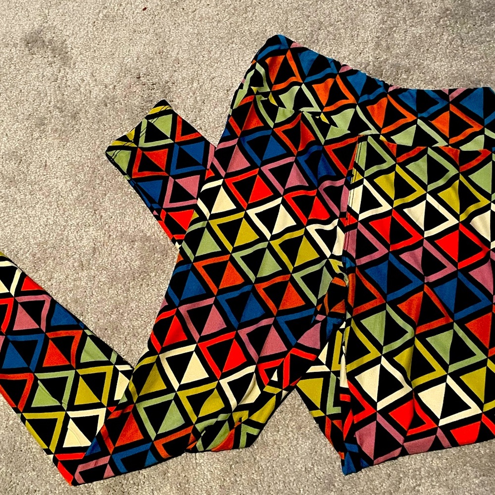 Fun Patterned Festival Leggings ⚡️✨